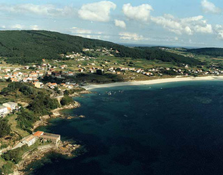 Vista desde lasubida al Faro de Fisterra