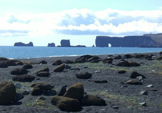 Playa de Vik, Islandia