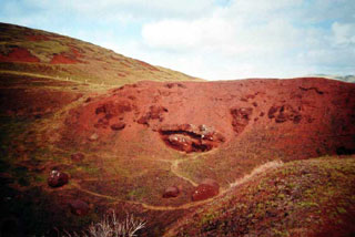 Catera Puna Pau, Isla de Pascua