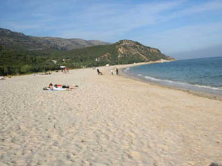 Vista de la Playa de Portinho