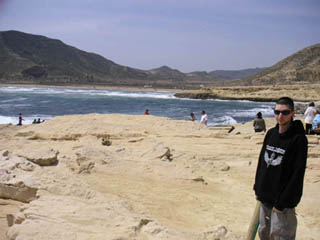 Curro, en El Playazo