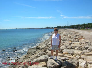 MariJose en la Playa del El Arenal