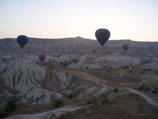 En globo por Capadocia