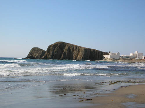 Al fondo, Isleta del Moro