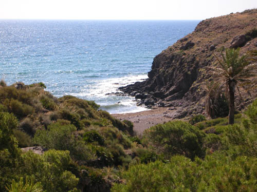 Acceso a Cala del Toro