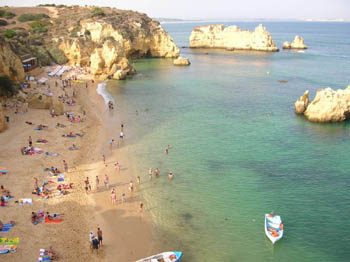 Playa de Dona Ana. Lagos